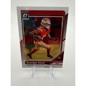 2023 Panini Donruss Optic Brandon Aiyuk San Francisco 49ers Football Card 173